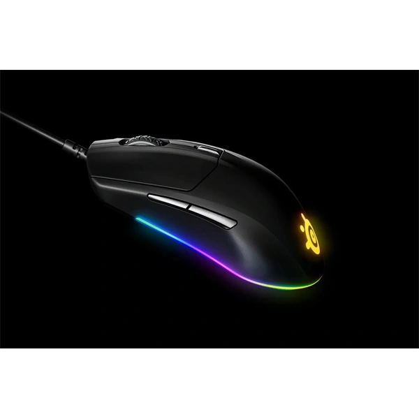 SteelSeries Rival 3 fekete optikai gamer egér