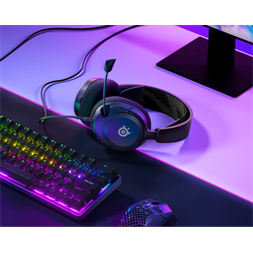 Steelseries Arctis Nova 1 fekete gamer headset