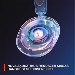 Steelseries Arctis Nova 1 fekete gamer headset