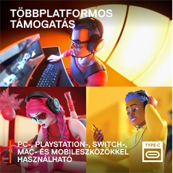 Steelseries Arctis Nova 3 fekete gamer headset