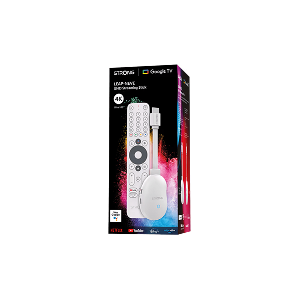 Strong LEAP-NEVE Google TV dongle / TV okosító / médialejátszó