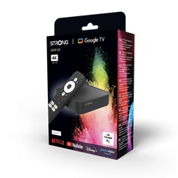 Strong LEAP-S3 Google TV BOX set-top box / TV okosító / médialejátszó