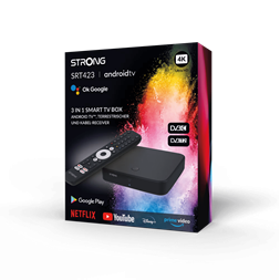 Strong SRT423 Android Box / HDTV vevőegység / Tv okosító / médialejátszó