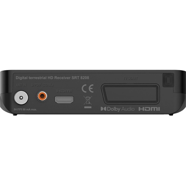 Strong SRT8208 HD DBV/T2 digitális földfelszíni TV-vevőkészülék