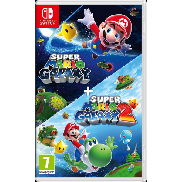 Super Mario Galaxy 1 + Super Mario Galaxy 2 Nintendo Switch játékszoftver