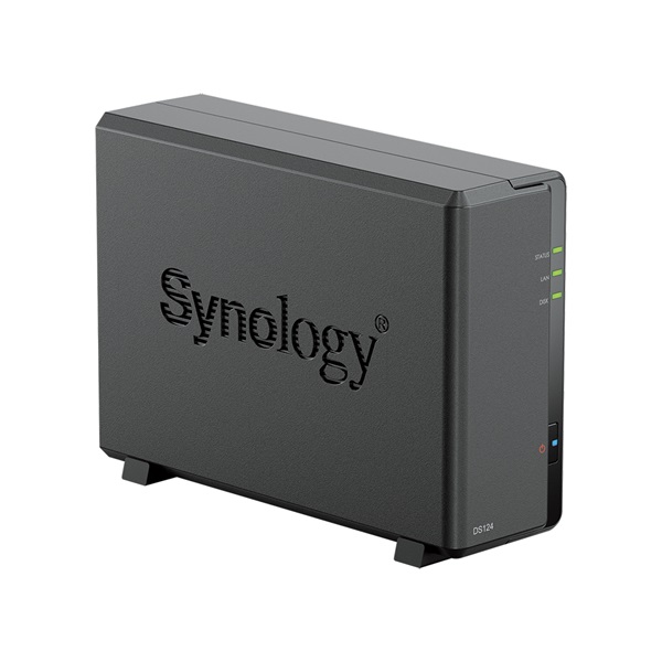 Synology DiskStation DS124 1x SSD/HDD NAS + regisztrációs kártya