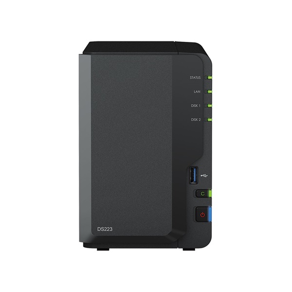 Synology DiskStation DS223 2x SSD/HDD NAS + regisztrációs kártya