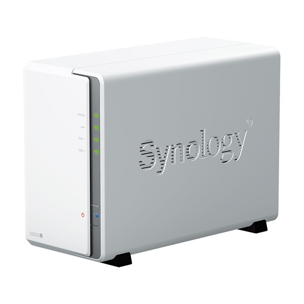 Synology DiskStation DS223j 2x SSD/HDD NAS + regisztrációs kártya