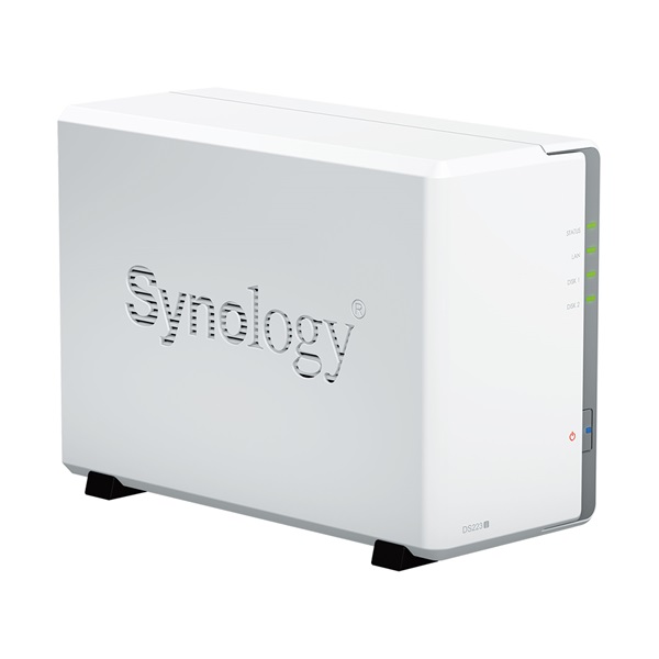 Synology DS223j 2-lemezes 4×1,7 GHz CPU 1GB RAM NAS