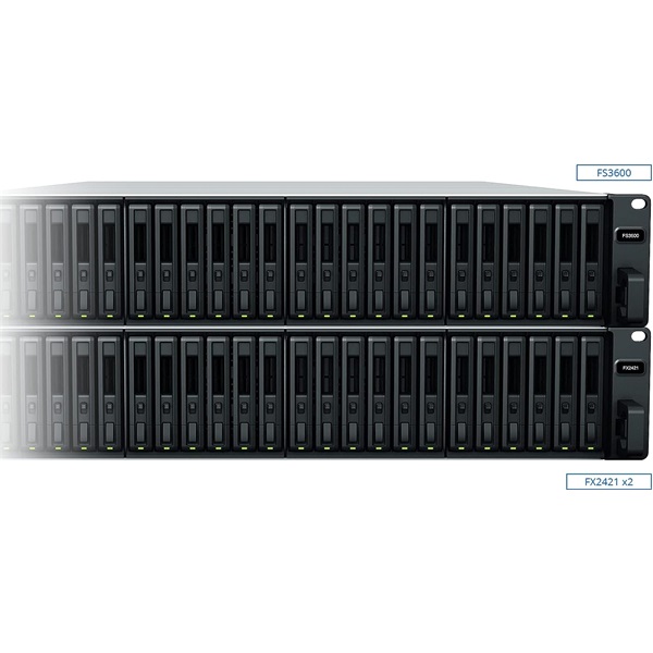 Synology FX2421 24x SSD/HDD 2U NAS tárhelybővítő