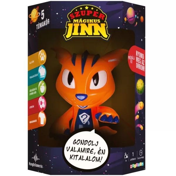 Szuper Mágikus Jinn interaktív játék