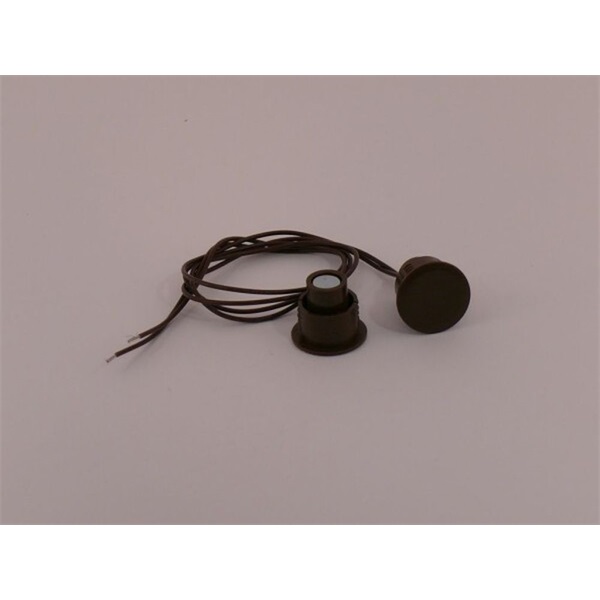 TANE SD70BR/befúrható nyitásérzékelő fémajtóba, barna