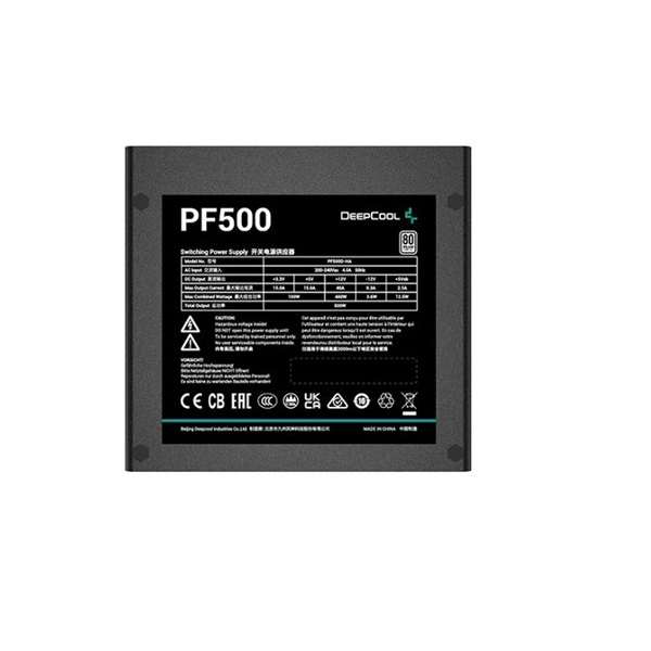 TÁP DeepCool 500W - DN 80+ White - R-PF500D-HA0B-EU