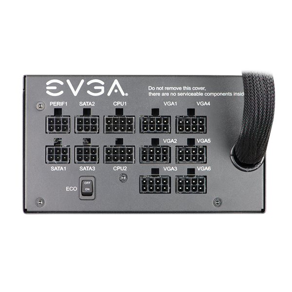 TÁP EVGA 1000 GQ, 80+ GOLD 1000W, Semi Modular