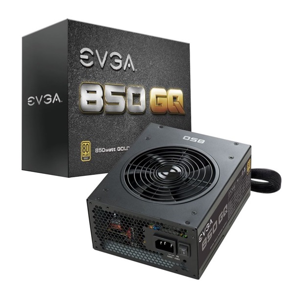TÁP EVGA 850 GQ, 80+ GOLD 850W, Semi Modular