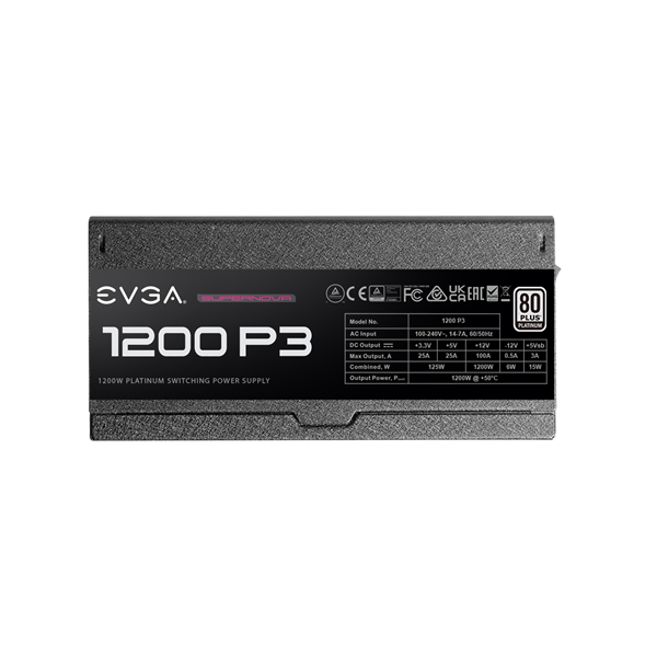 TÁP EVGA SuperNOVA 1200 P3, 80+ Platinum 1200W, Fully Modular