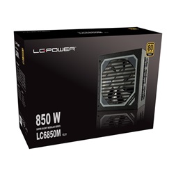 TÁP LC Power 850W - LC6850M V2.31 - Super Silent Modular Series GOLD