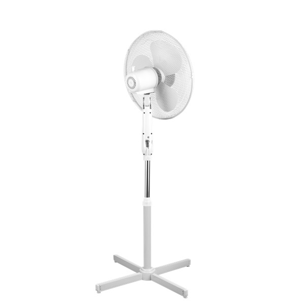TEESA TSA8022 fehér, 43 cm, sebességfokozat száma:3, 45 W, álló ventilátor