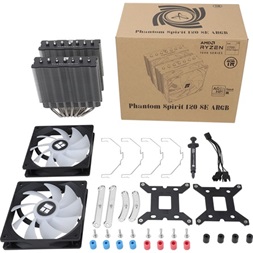 THERMALRIGHT Phantom Spirit 120 SE ARGB processzor hűtő aluminium
