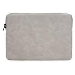 TOO 13,3" szürke bőrhatású notebook tok (Újracsomagolt)
