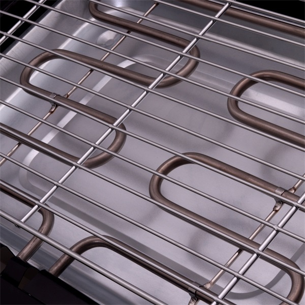 TOO BG-100B-2000W fekete elektromos BBQ grill (Újszerű)