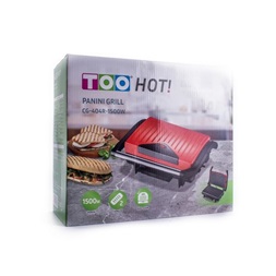 TOO CG-404R-1500W piros kontakt grill (Újracsomagolt)