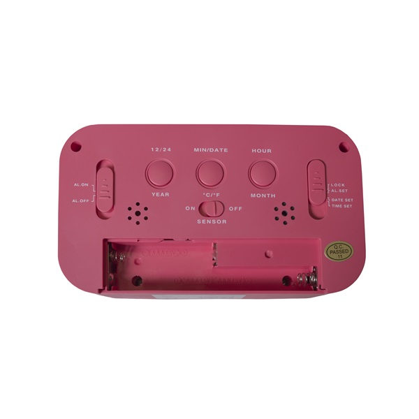 TOO DC-100-PK rózsaszín digitális óra