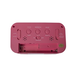 TOO DC-100-PK rózsaszín digitális óra