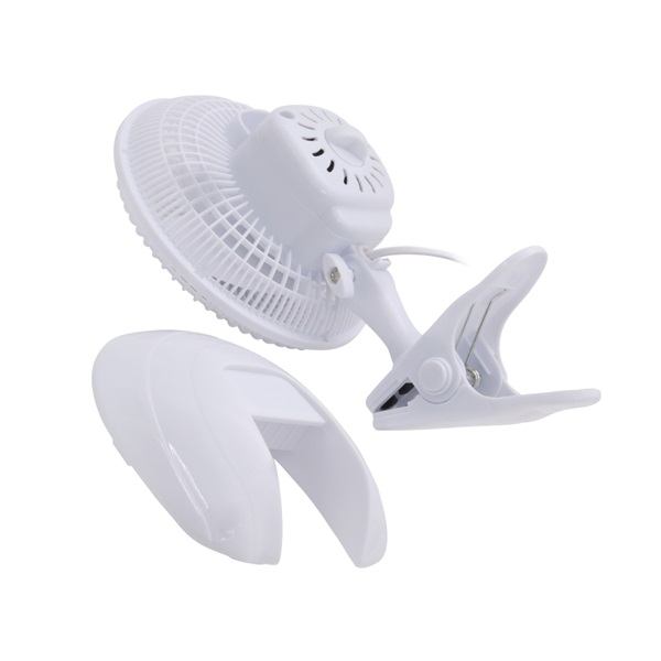 TOO FAND-15-100-W-2IN1 fehér, 15 cm, sebességfokozat száma:2, 13 W, csipetős asztali ventilátor