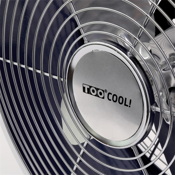 TOO FAND-20-500-BL kék, 20 cm, sebességfokozat száma:2, 20 W, asztali ventilátor