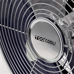 TOO FAND-20-500-BL kék, 20 cm, sebességfokozat száma:2, 20 W, asztali ventilátor