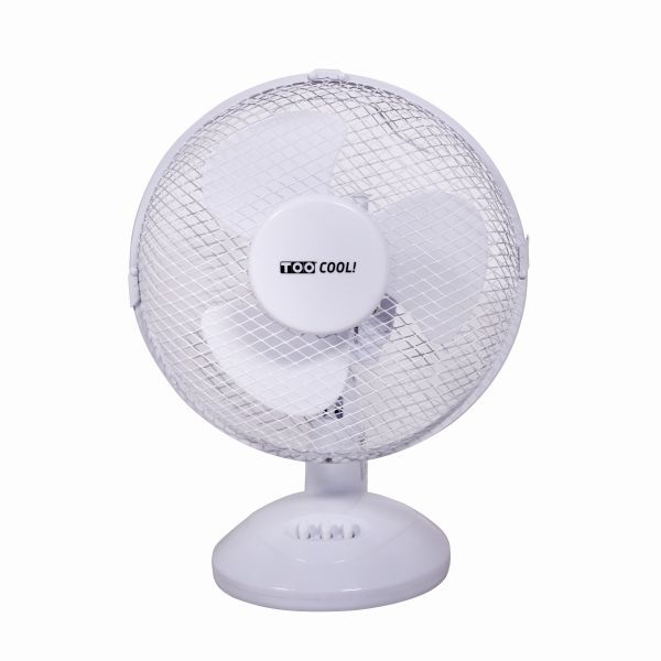 TOO FAND-23-200-W fehér, 23 cm, sebességfokozat száma:2, 25 W, asztali ventilátor
