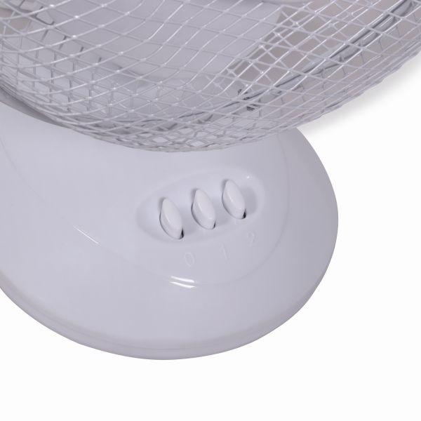 TOO FAND-23-200-W fehér, 23 cm, sebességfokozat száma:2, 25 W, asztali ventilátor