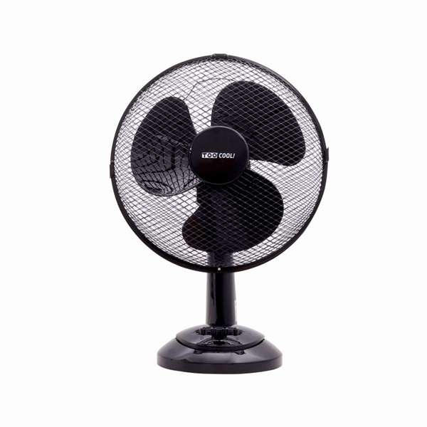 TOO FAND-30-200-B fekete, 30 cm, sebességfokozat száma:3, 40 W, asztali ventilátor