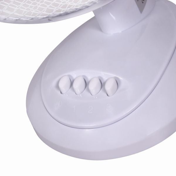 TOO FAND-30-200-W fehér, 30 cm, sebességfokozat száma:3, 40 W, asztali ventilátor