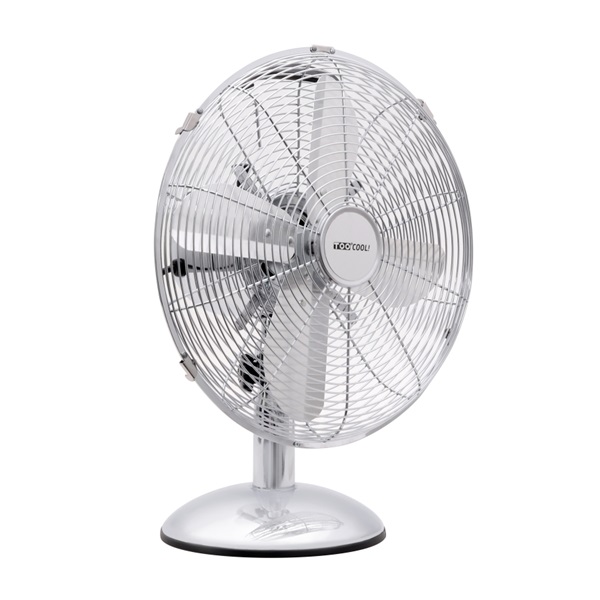 TOO FAND-30-300-M ezüst, 30 cm, sebességfokozat száma:3, 35 W, asztali ventilátor