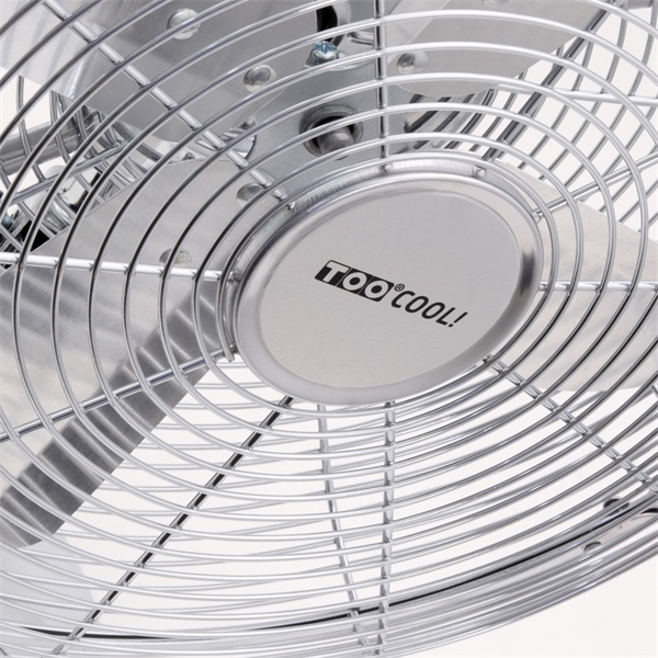 TOO FAND-30-300-M ezüst, 30 cm, sebességfokozat száma:3, 35 W, asztali ventilátor