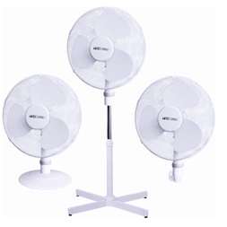 TOO FANS-40-112-W-3IN1 fehér, 40 cm, sebességfokozat száma:3, 40 W, álló ventilátor