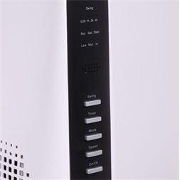 TOO FANT-110-600-WB-RC fekete, sebességfokozat száma:3, 40 W, oszlopventilátor