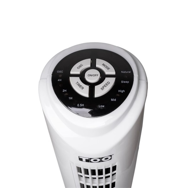 TOO FANT-82-102-W-RC HURRICANE fehér, sebességfokozat száma:3, 45 W, oszlopventilátor