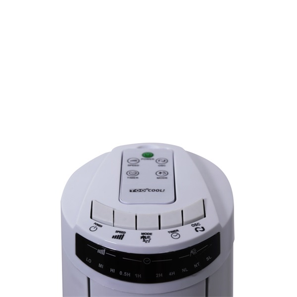 TOO FANT-84-102-W-RC fehér, sebességfokozat száma:3, 45 W, oszlopventilátor