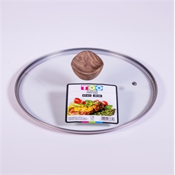 TOO KT-417 28 cm-es üveg fedő