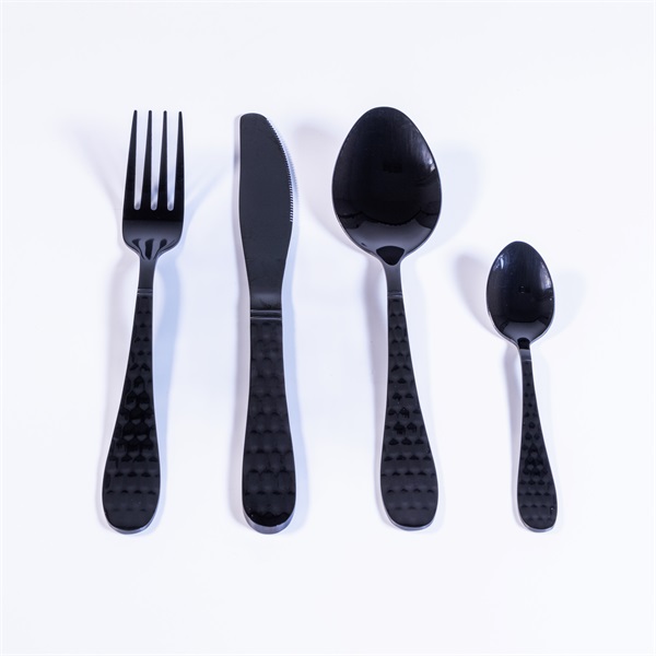 TOO KT-479 B Honey fekete 16 db-os evőeszköz készlet