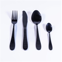 TOO KT-479 B Honey fekete 16 db-os evőeszköz készlet