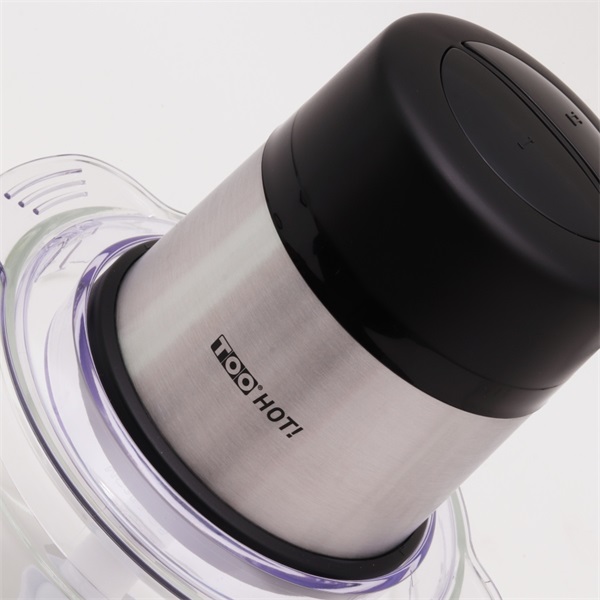 TOO MC-200-300-BSS 300W 1L fekete-acél konyhai aprító