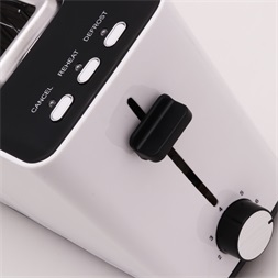 TOO TO-2SL107W-900W fehér 2 szeletes (vagy 1 hosszú szelet) kenyérpirító