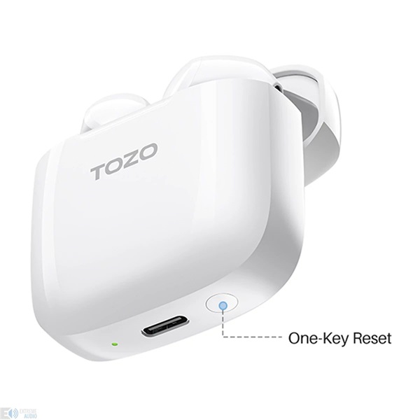 TOZO A3 Pro True Wireless Bluetooth fehér fülhallgató
