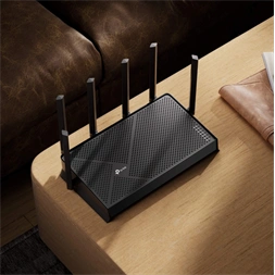 TP-LINK Archer BE400 BE6500 két sávos fekete Wi-Fi 7 router
