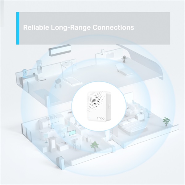 TP-Link Tapo H100 fehér okos IoT HUB csengővel