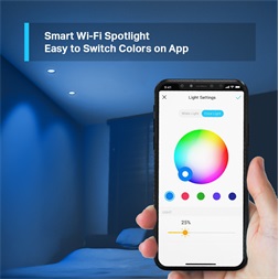 TP-Link Tapo L630 színes okos Wi-Fi spot izzó